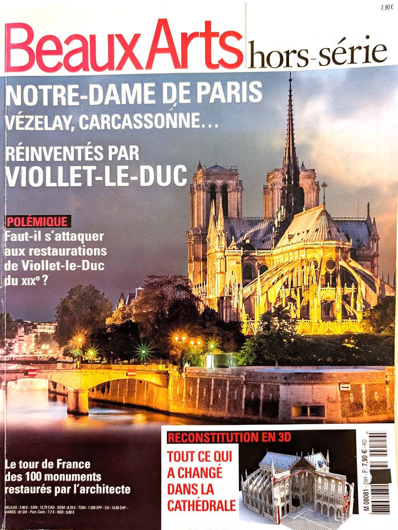Beaux Arts Magazine (2015)