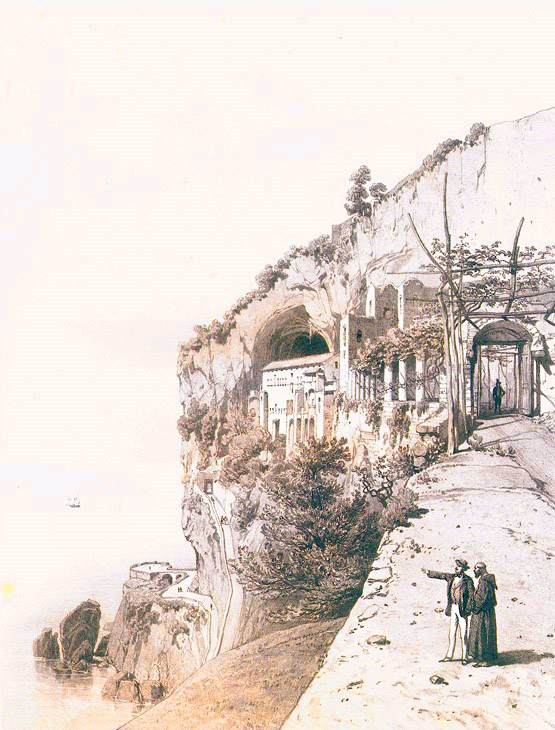 Cappucini cloister, Amalfi coast