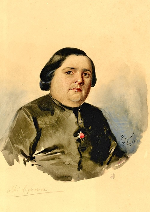 Coquereau by Princess Mathilde, 31 jan 1852