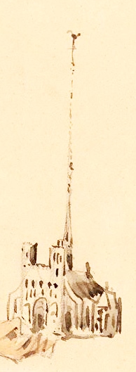 Spire Notre Dame