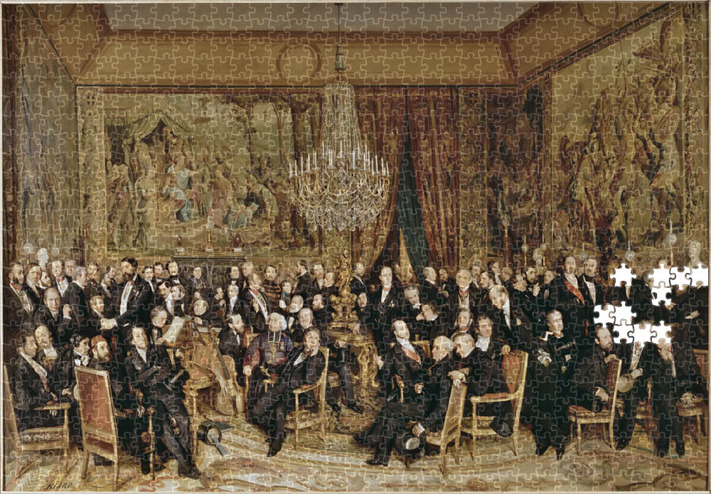 Soiree au Louvre puzzle